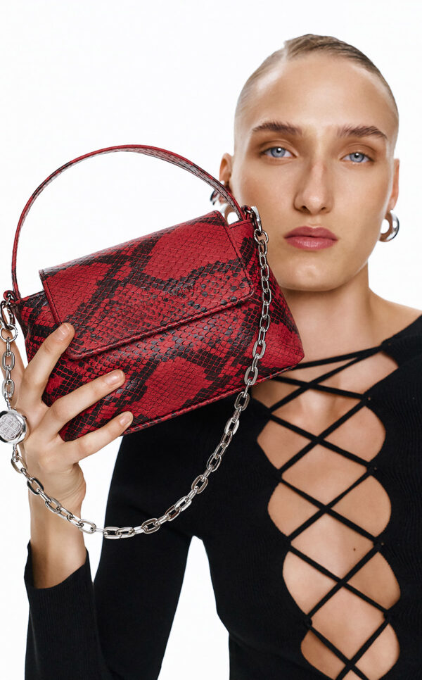 Misty - Snake Leather Bag