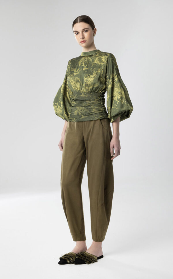 Sage - Barrel Pants