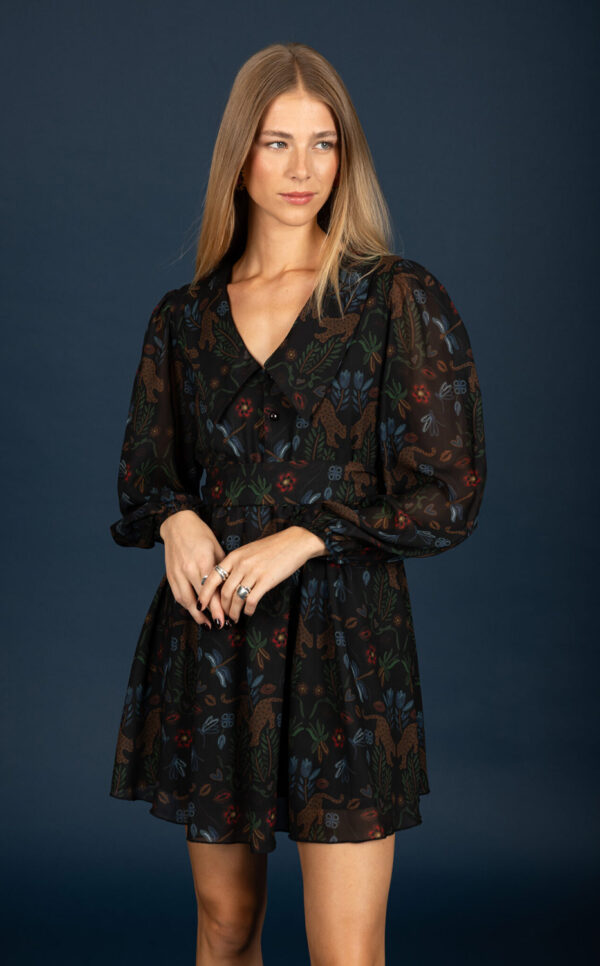 Ennui - Chiffon Short Dress
