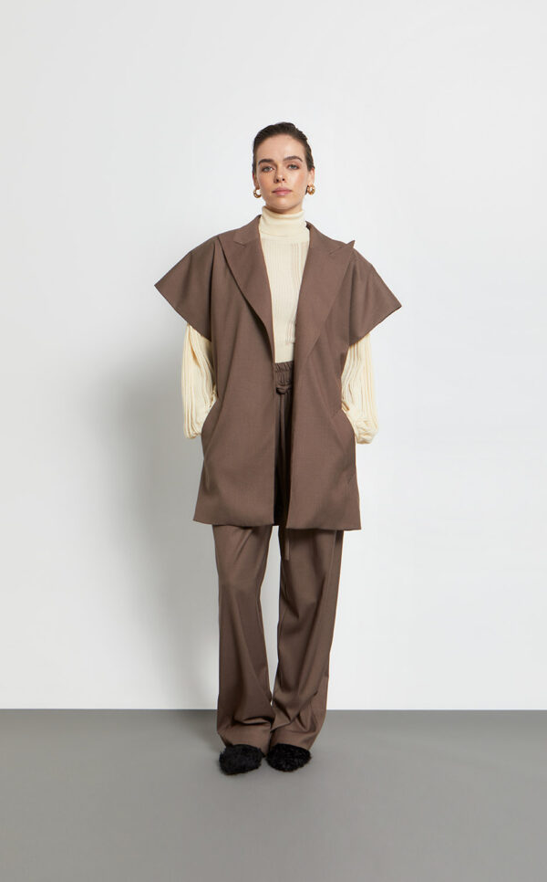 Unwritten Letters - Oversized Tailored Vest